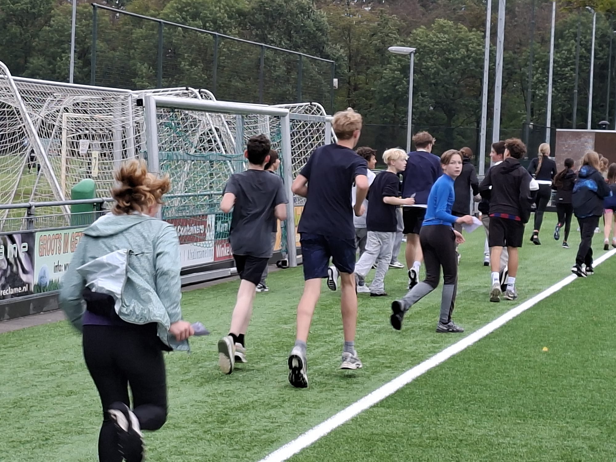 Sponsorloop op het Novalis College